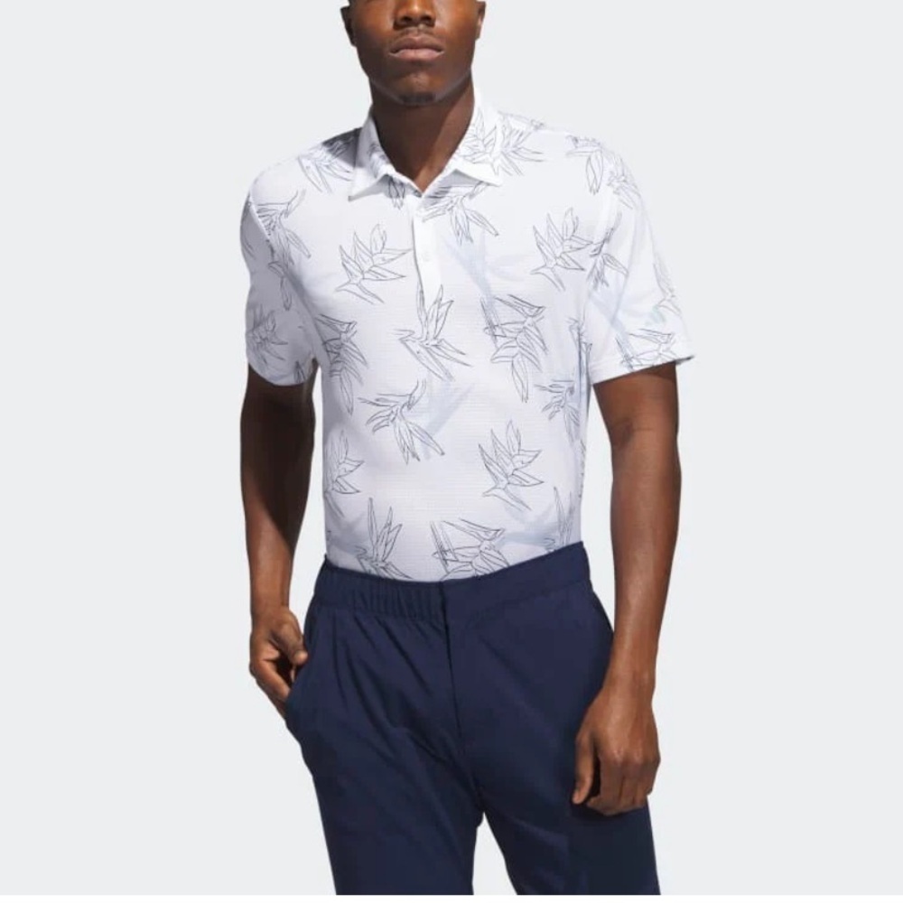 ADIDAS MEN’S OASIS MESH POLO SHIRT SMALL HZ0432 NWT